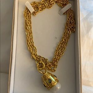 Julie Vos Baroque Small Pendant Necklace